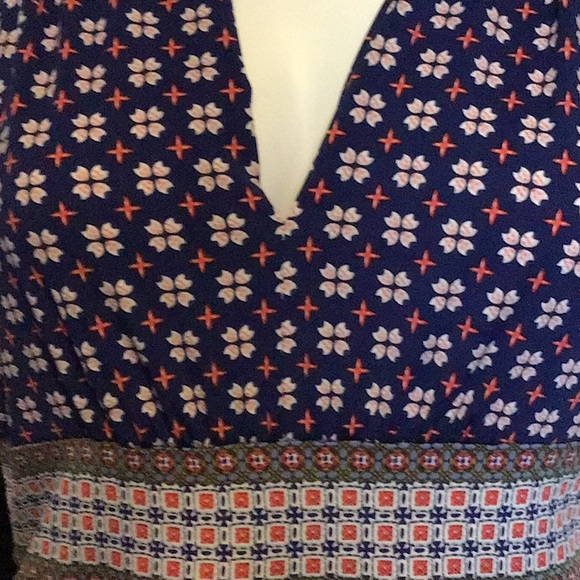 NWT Max Studio Sleeveless Navy Midi Dress - Picture 4 of 7